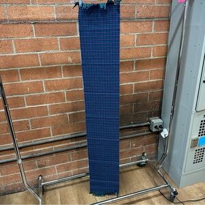 Blue and Green Pendleton Checkered Scarf